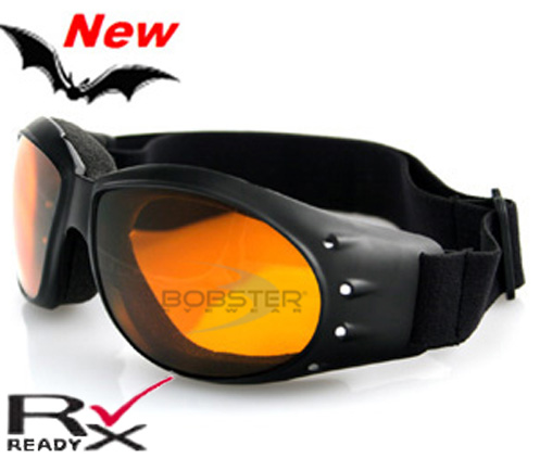 Cruiser Amber Lens Goggles, by Bobster